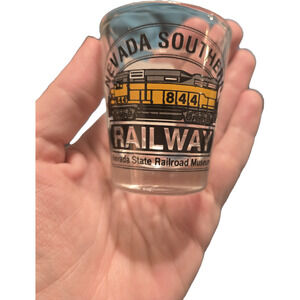 Nevada Southern Railway Museum Locomotive 844 Shot Glass